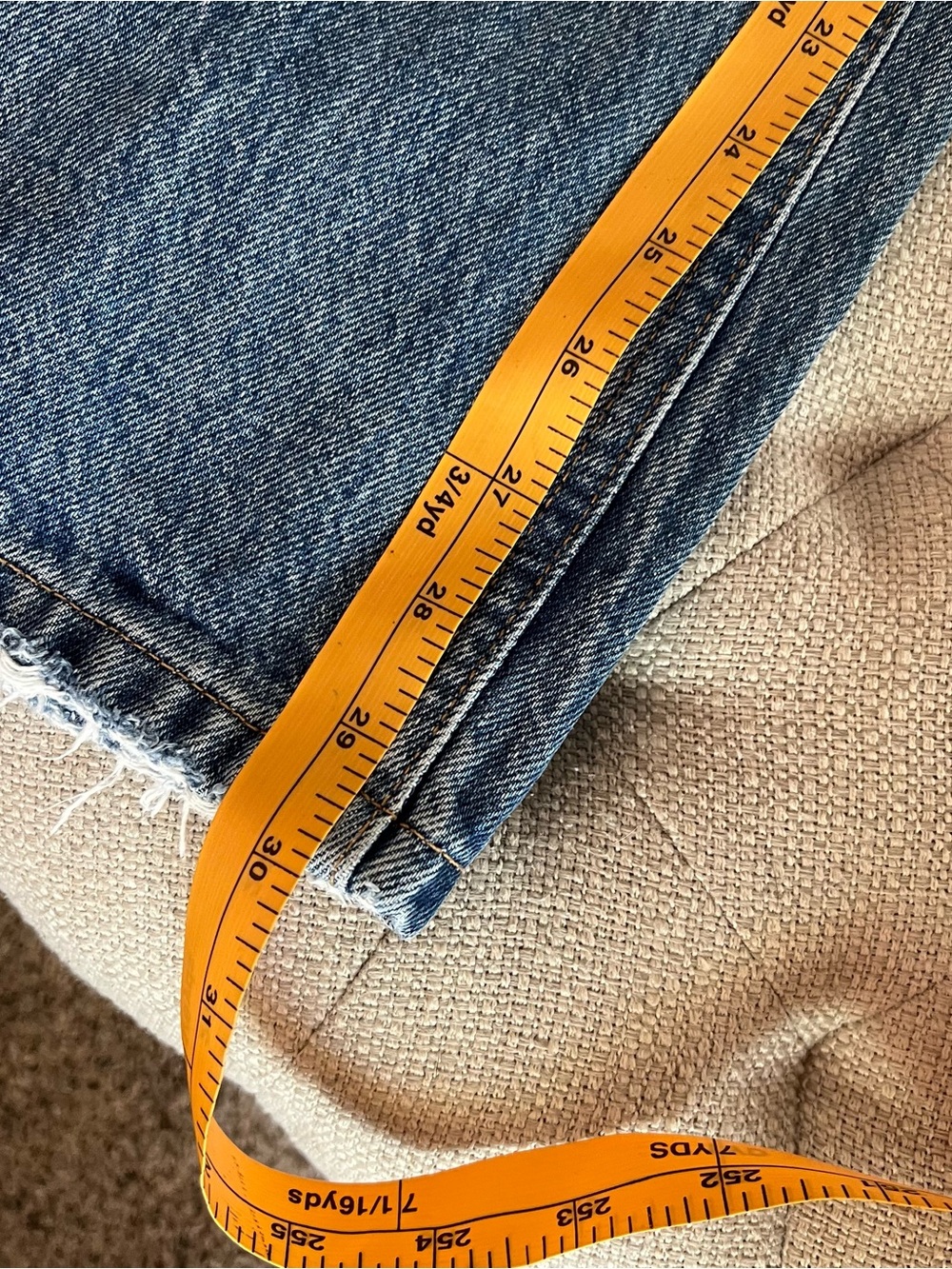 EUC Anine Bing Jackie Jeans in Vintage Wash 25 - Picture 11 of 12